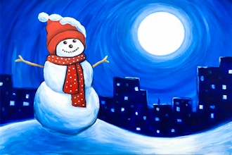 Snowman in the City